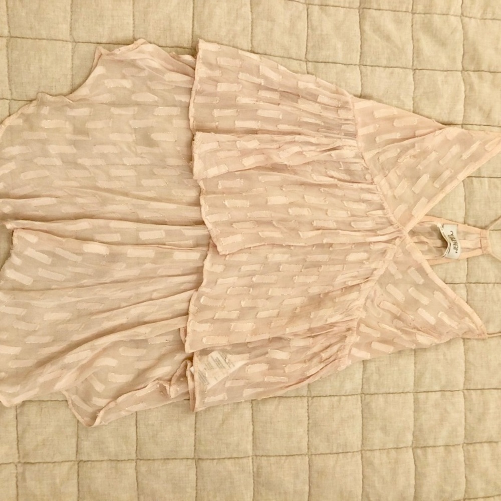 Urban Outfitters Hi-Lo Pink Tank